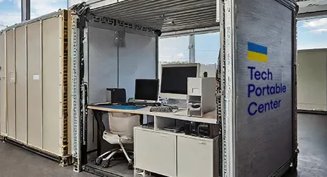 Portable tech center