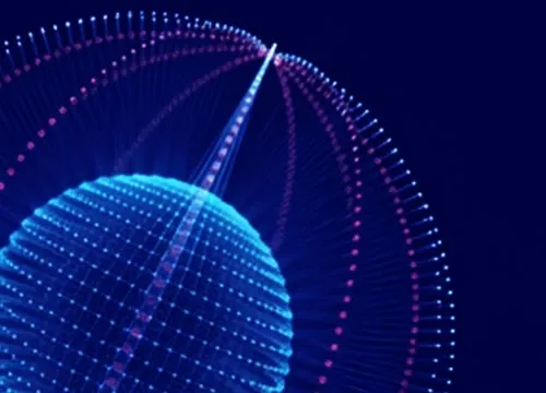 A digital globe within another digital globe