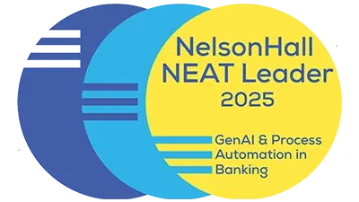 NelsonHall names Cognizant a leader in Core Banking Services badge