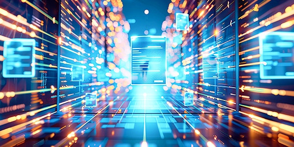 Yellow light ray abstract