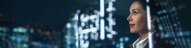 A girl looking out the glass window