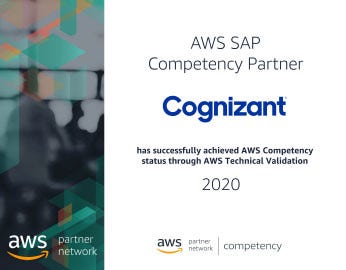 AWS SAP Competency partner badge