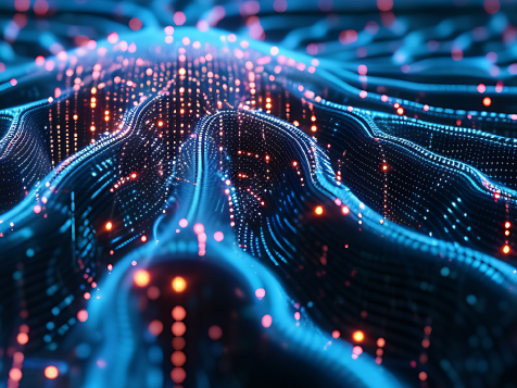 digital topographic animation