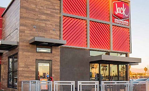 Jack in the box building