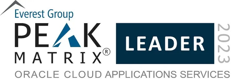 everest group oracle cloud application services logo