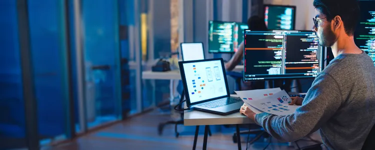 A woman with a tablet excited to do her work