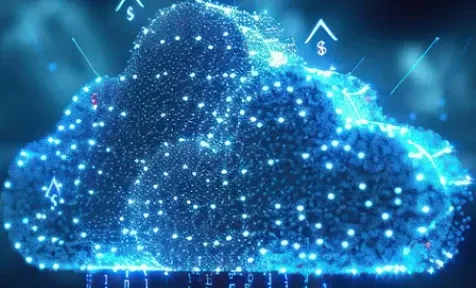 two children looking at a tablet