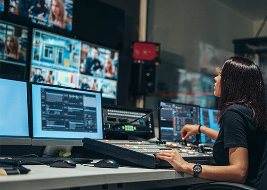 larger media distributor channel room