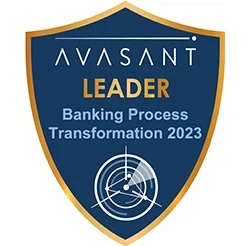 Avasant Banking Business Process Transformation 2023 RadarView badge